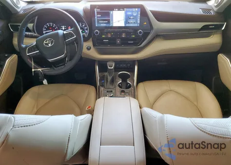 2020 Toyota Highlander Platinum z USA, uszkodzony, nr VIN 5TDFZRBH3LS034765